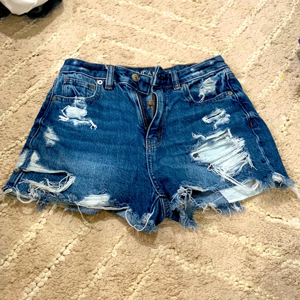 Blue jean shorts From American eagle